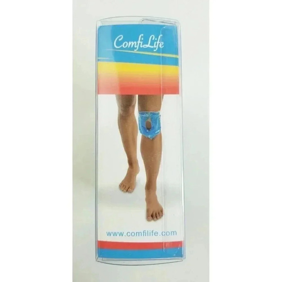 Comfilife Reusable Gel Hot & Cold Therapy Knee Wrap Reusable Latez Free Odorless - Picture 3 of 8
